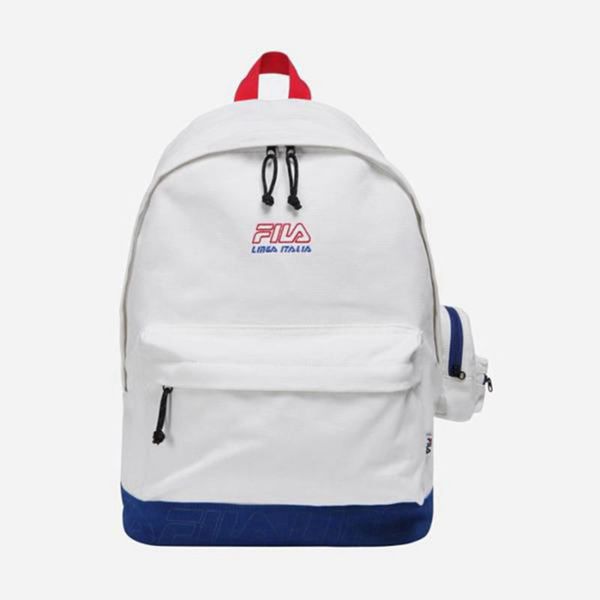 Mochila Fila Branco - Fila Canvas Round Outlet Portugal,XGDQ-57234